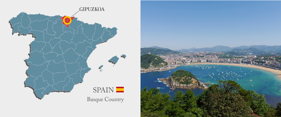 スペイン　バスク州ギプスコア県